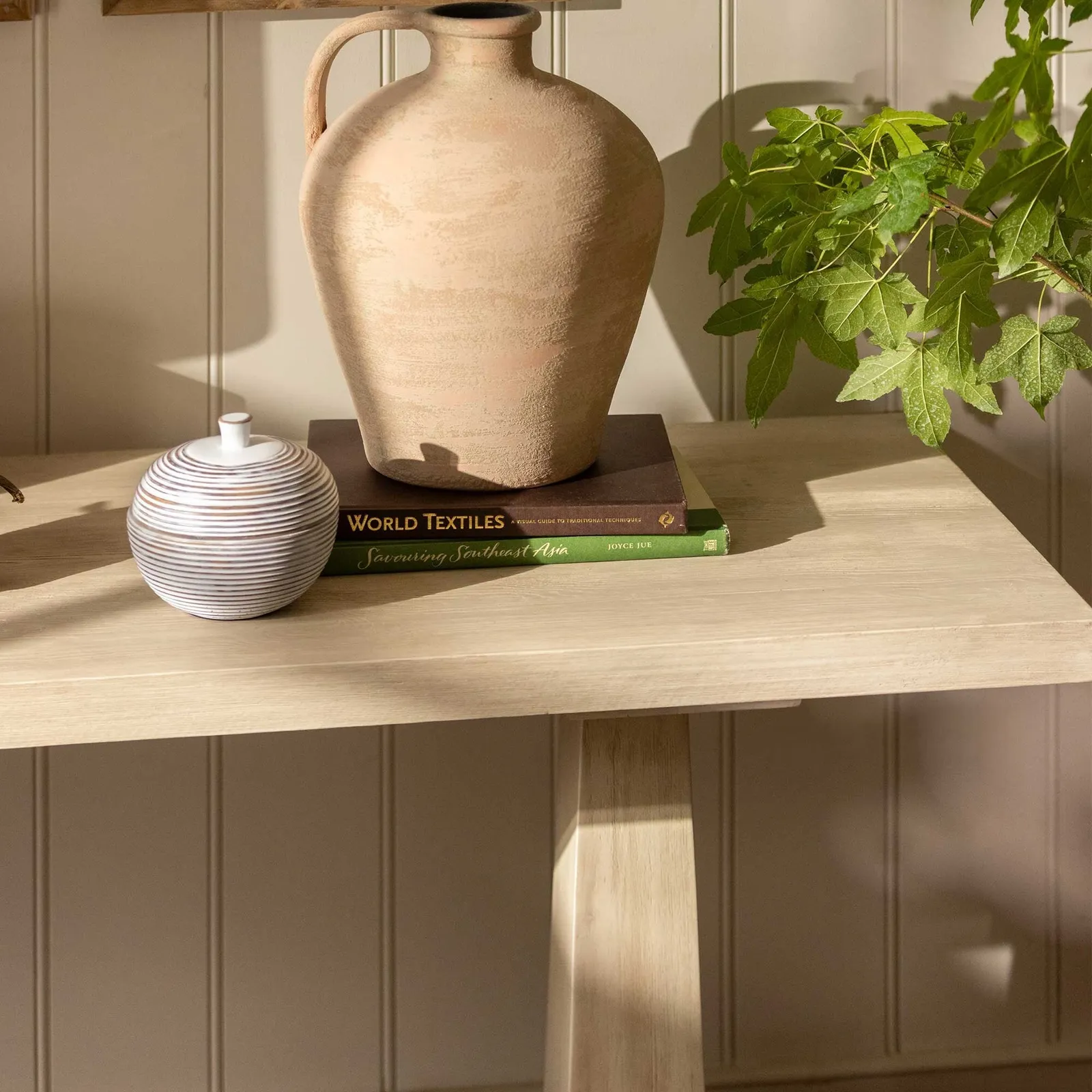 Haverton Console Table 170X55X76Cm, White Wood | Barker & Stonehouse 5