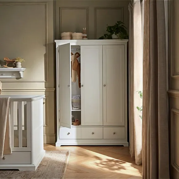 CuddleCo Beaumont Triple Wardrobe 2