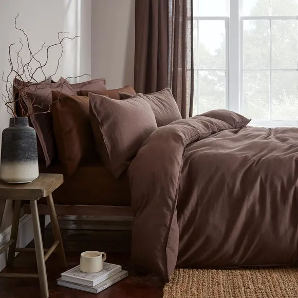 Cotton Linen Duvet Cover & Pillowcase Set 6