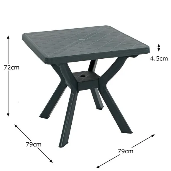 Trabella Square Turin Table 6