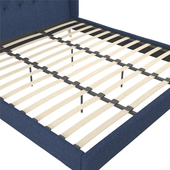 Novogratz Her Majesty Bed, Linen 6