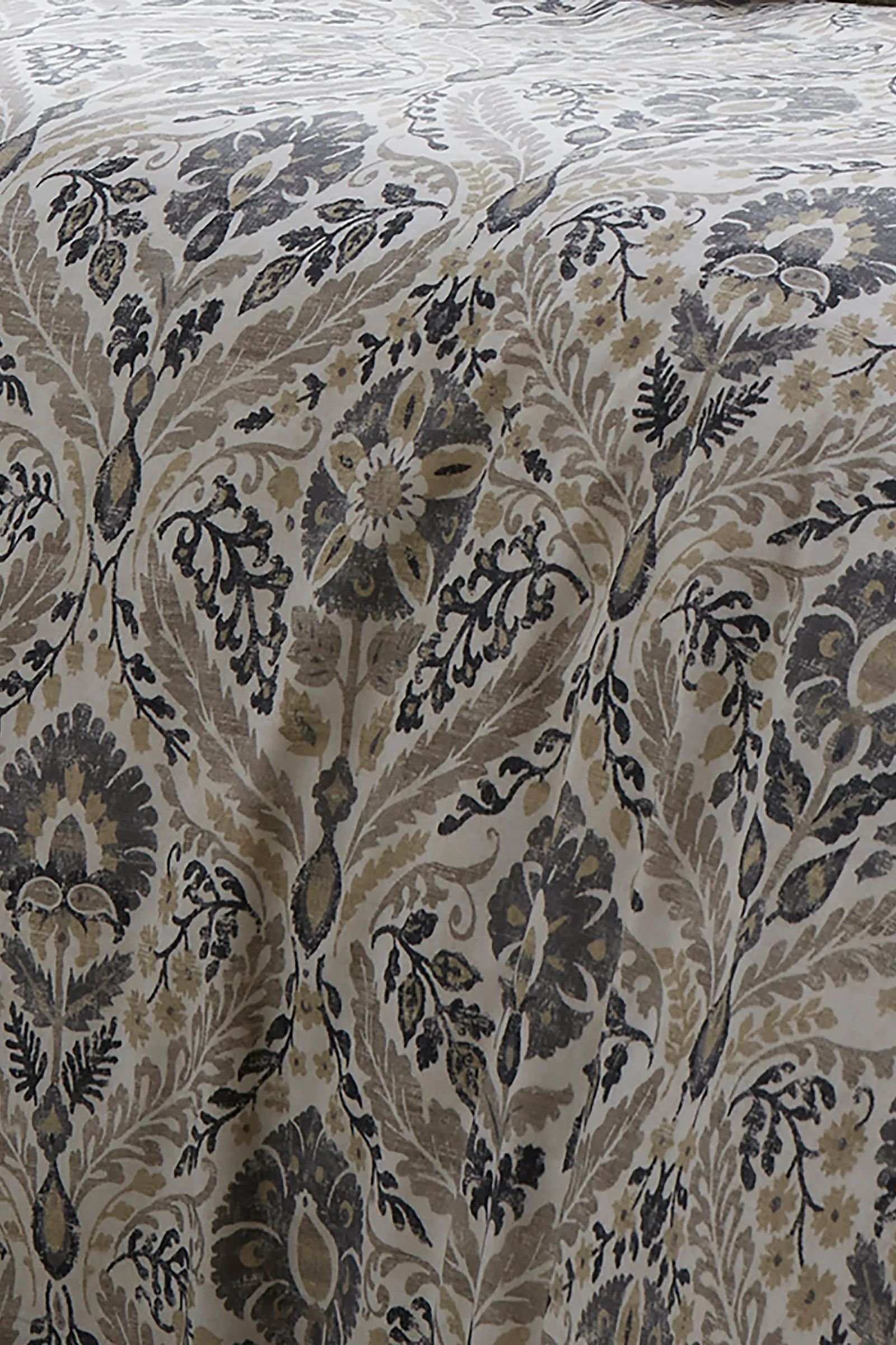 Dreams & Drapes Harriet -100% Cotton Double Duvet Cover Set in Natural 3