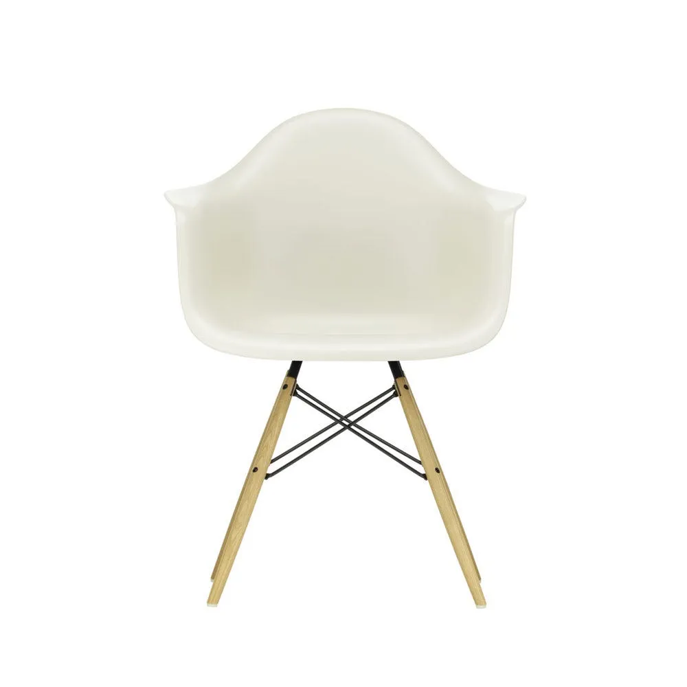 Vitra Eames DAW Armchair New Height Vitra Pebble Ash Honey Base 2