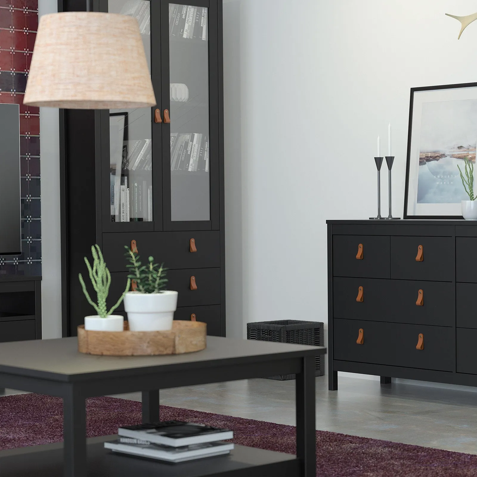 Furniture To Go Barcelona Coffee Table in Black 5
