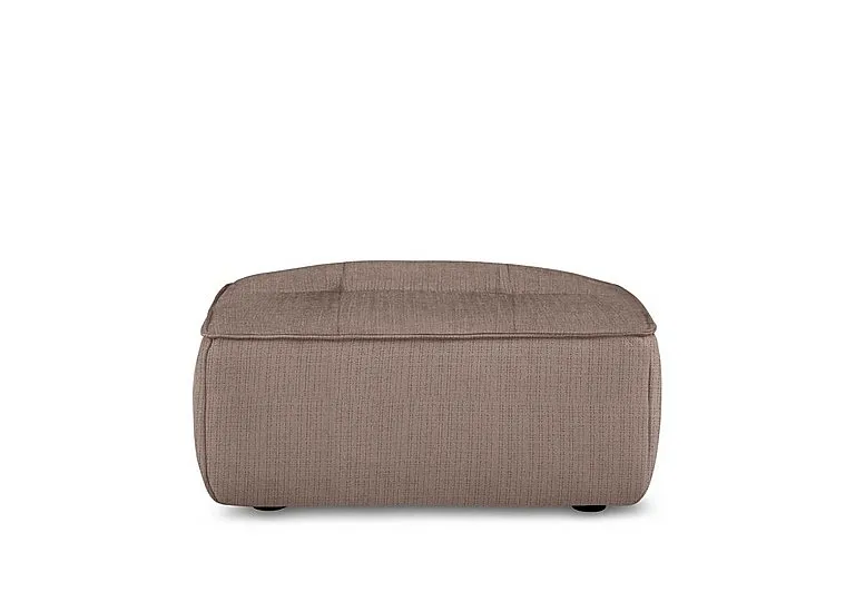Cushino Large Rectangular Fabric Footstool - Living Room Furniture - In Time for Christmas