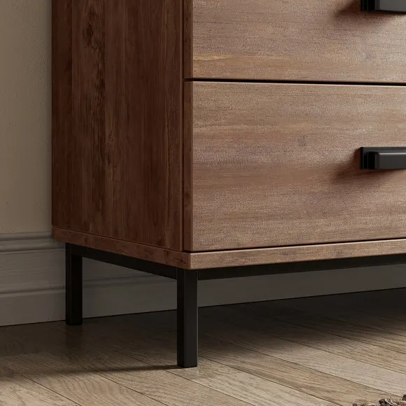 Fulton 6 Drawer Chest, Pine Effect 5