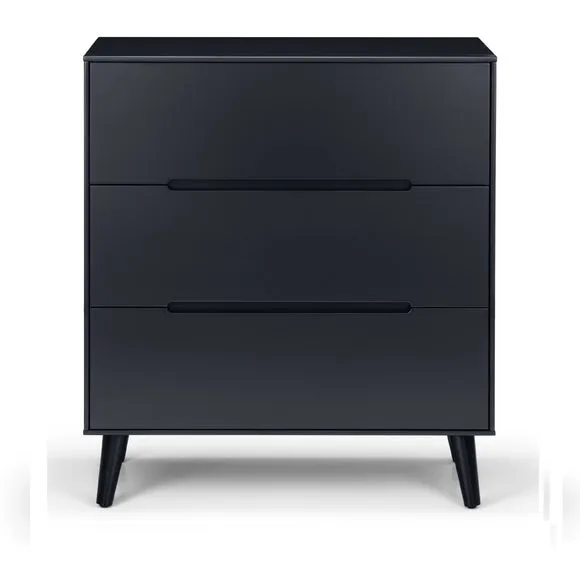 Cecil 3 Drawer Chest, Anthracite 4