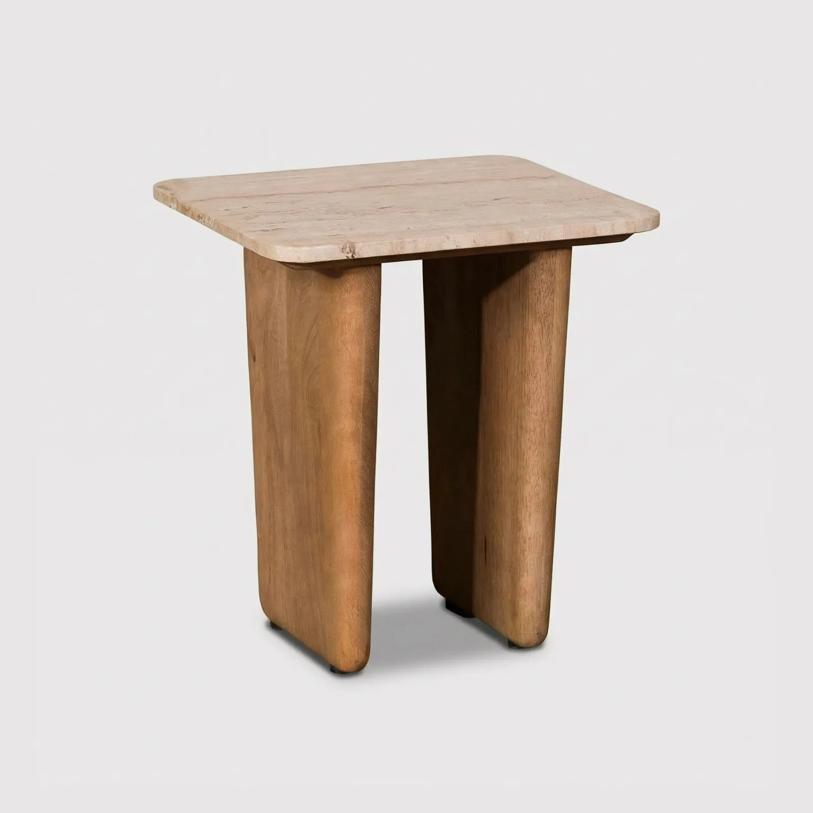 Neiden Lamp Table, Brown Oak | Barker & Stonehouse