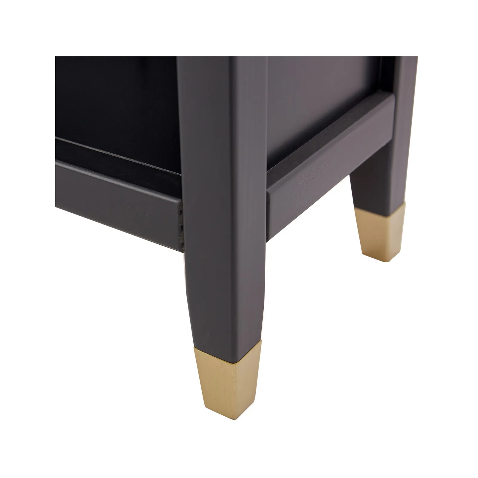 Cabinet Bits Palazzi 3 Tier Bookcase H97 W89 D25cm in Black 5