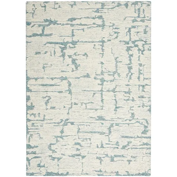 Calvin Klein Sculptural Abstract Wool Rug 5