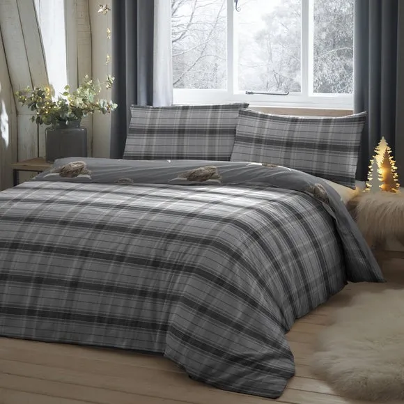 Fusion Highland Cow Reversible Duvet Cover & Pillowcase Set 3