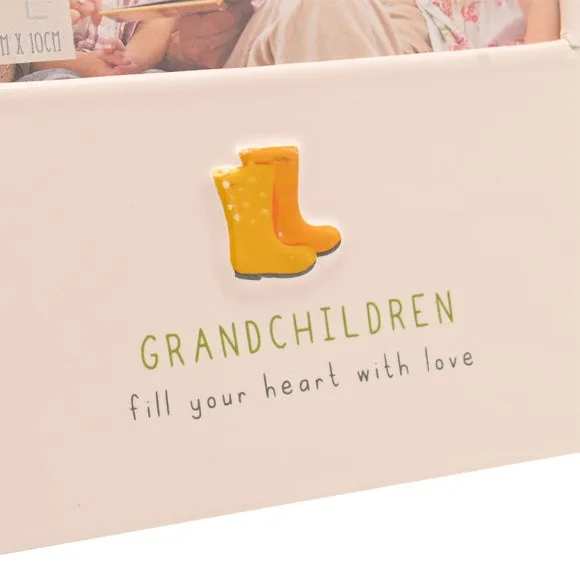 Love Life Grandchildren Ceramic Photo Frame 4