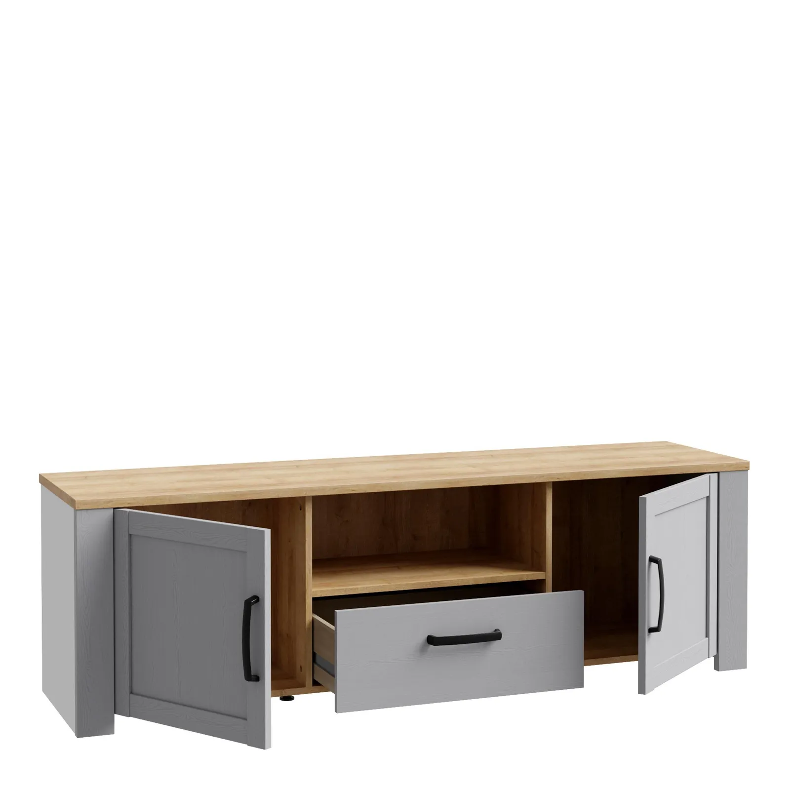 Furniture To Go Bohol TV Unit in Light Grey 4