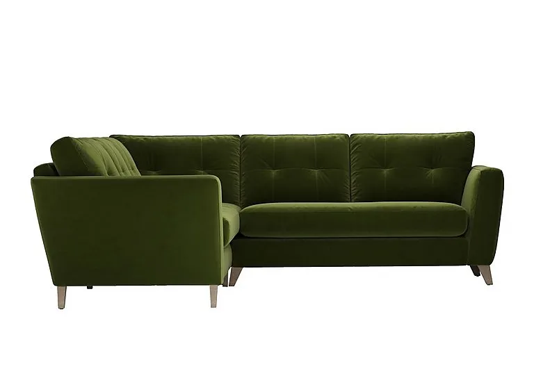 Hermione Fabric Corner Sofa - Woodland Moss