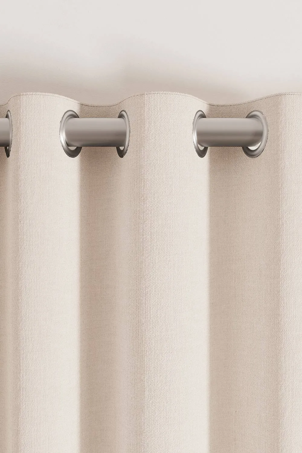 Ted Baker 'Rhapsody' Cotton Lined Curtains in Cream 2