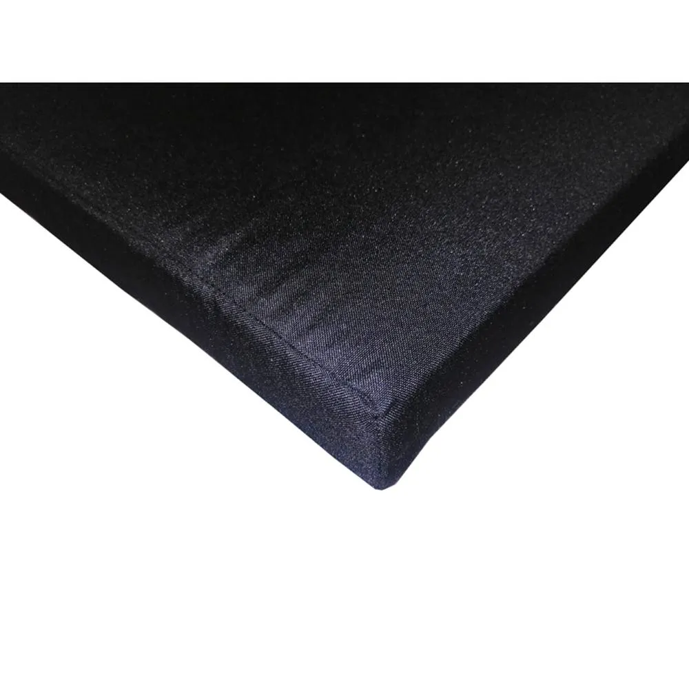 Churnet Valley Garden Furniture Ltd Waterproof Seat Pads - Double Black Cushion - Outdoor Cushion 2