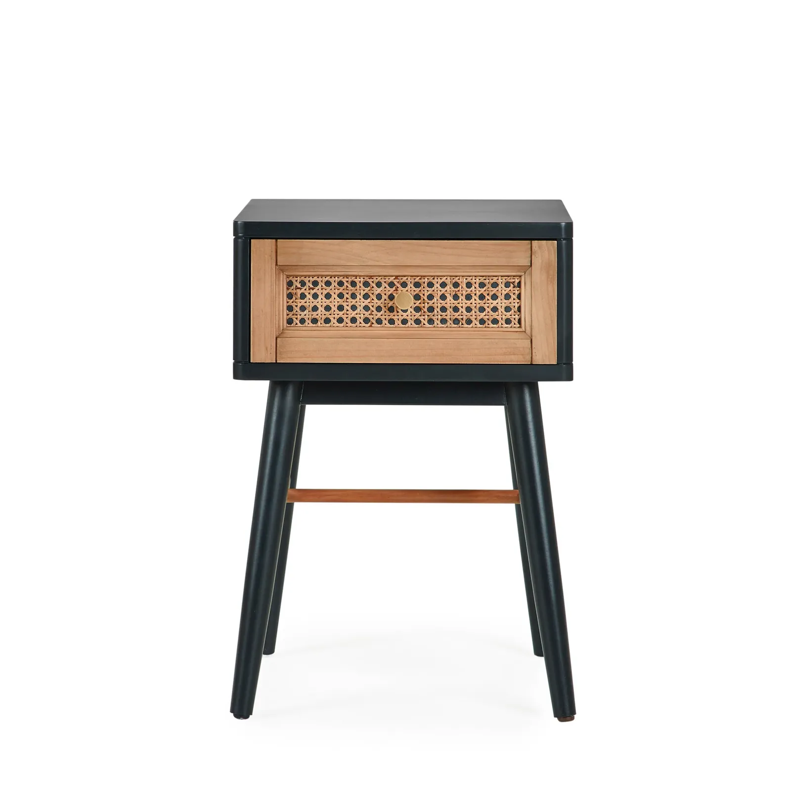 Franco Side Table Black and Brown