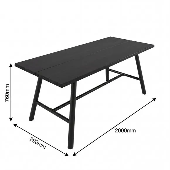 Louie 6 Seater Dining Table 6