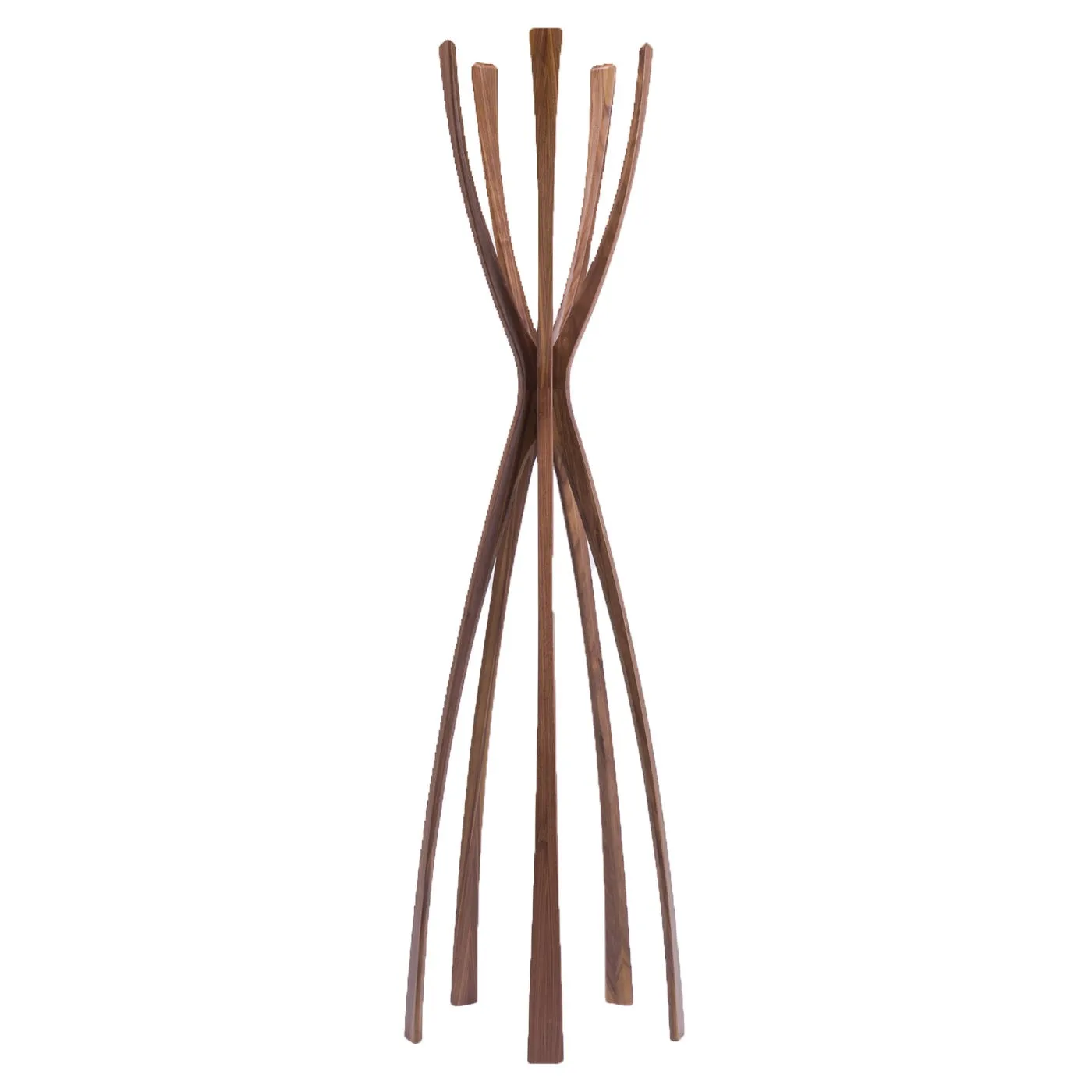 Porada Flamingo Coat Stand Walnut