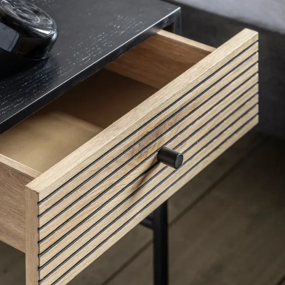 Hanwell 1 Drawer Bedside Table 4