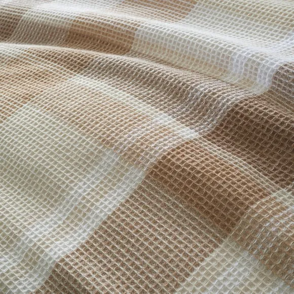 Molton Waffle Check Polycotton Duvet Cover & Pillowcase Set 3