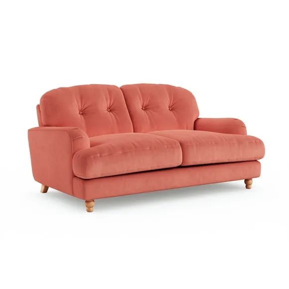 Martha Matte Plush Velvet 2 Seater Sofa 6