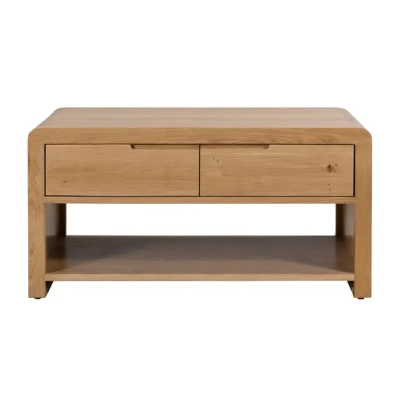 Curve Coffee Table, Oak 4