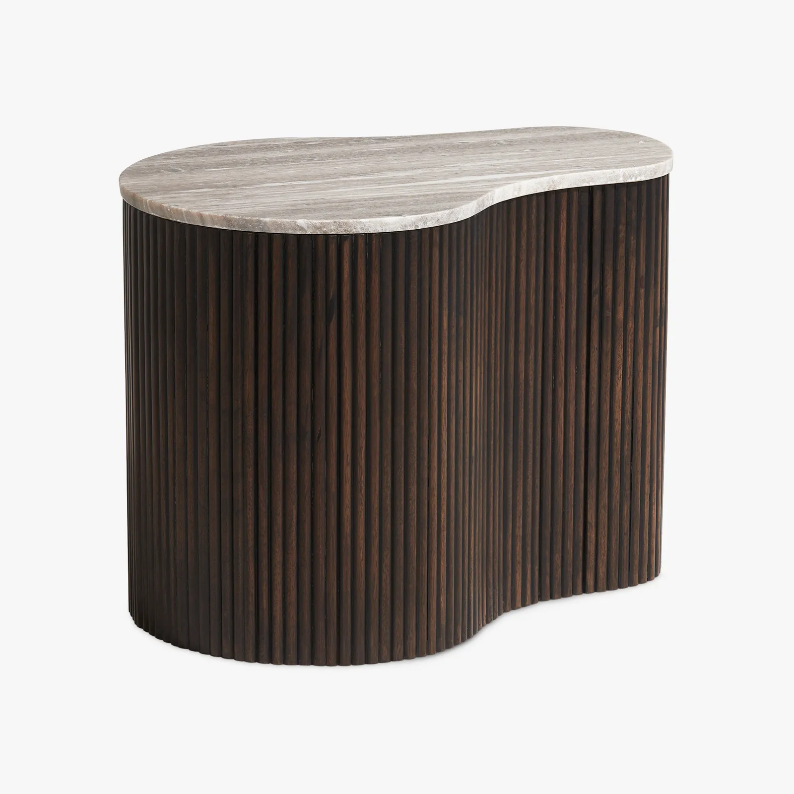 Odin Centre Table 3 60x40x45cm, Brown Marble | Barker & Stonehouse