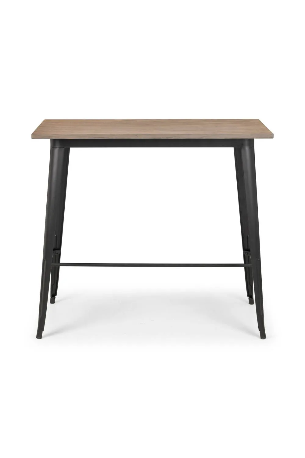 Julian Bowen Grafton Rectangular 2-4 Seater Bar Table in Brown 6