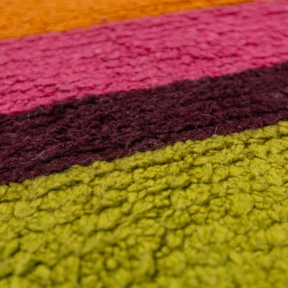 Sophie Robinson Sunset Stripe Berber Rug 2