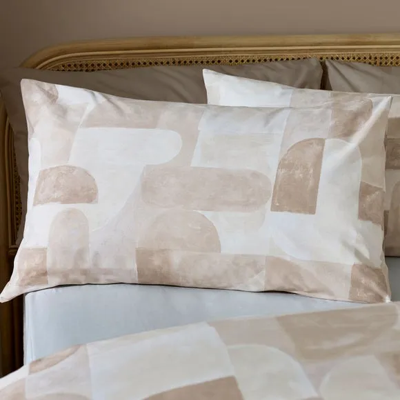 Catherine Lansfield Sloane Geo Reversible Duvet Cover & Pillowcase Set 2