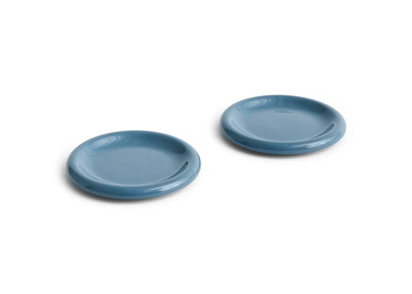 HAY Barro Side Plate Set of 2 Blue