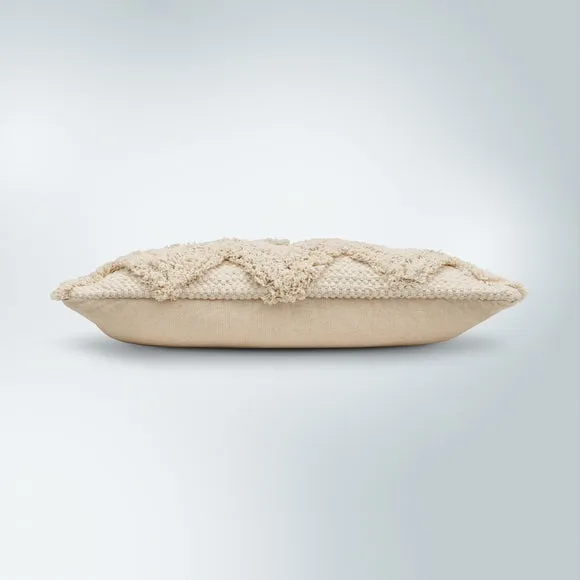 Zig Zag Tufted Cotton Cushion 2