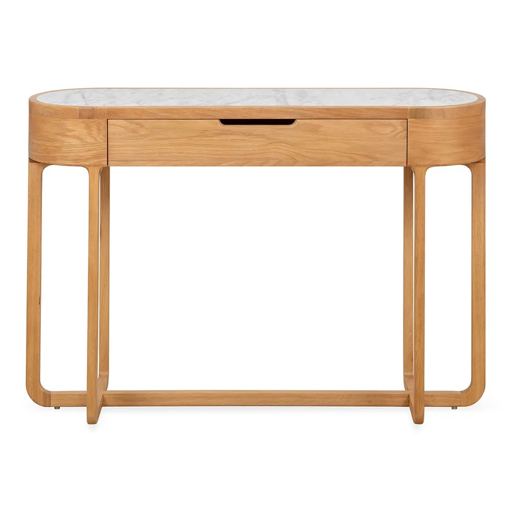 Heal's Anais Console in Oak with Marble Top 2