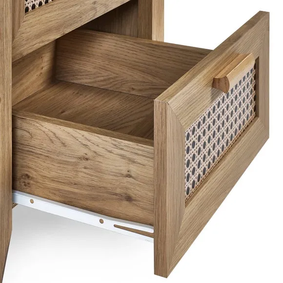 Return - Victor 2 Drawer Bedside Table 4