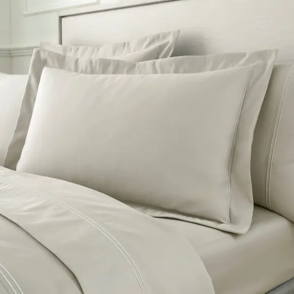 Dorma Egyptian Cotton Sateen 1200 Thread Count Oxford Pillowcase