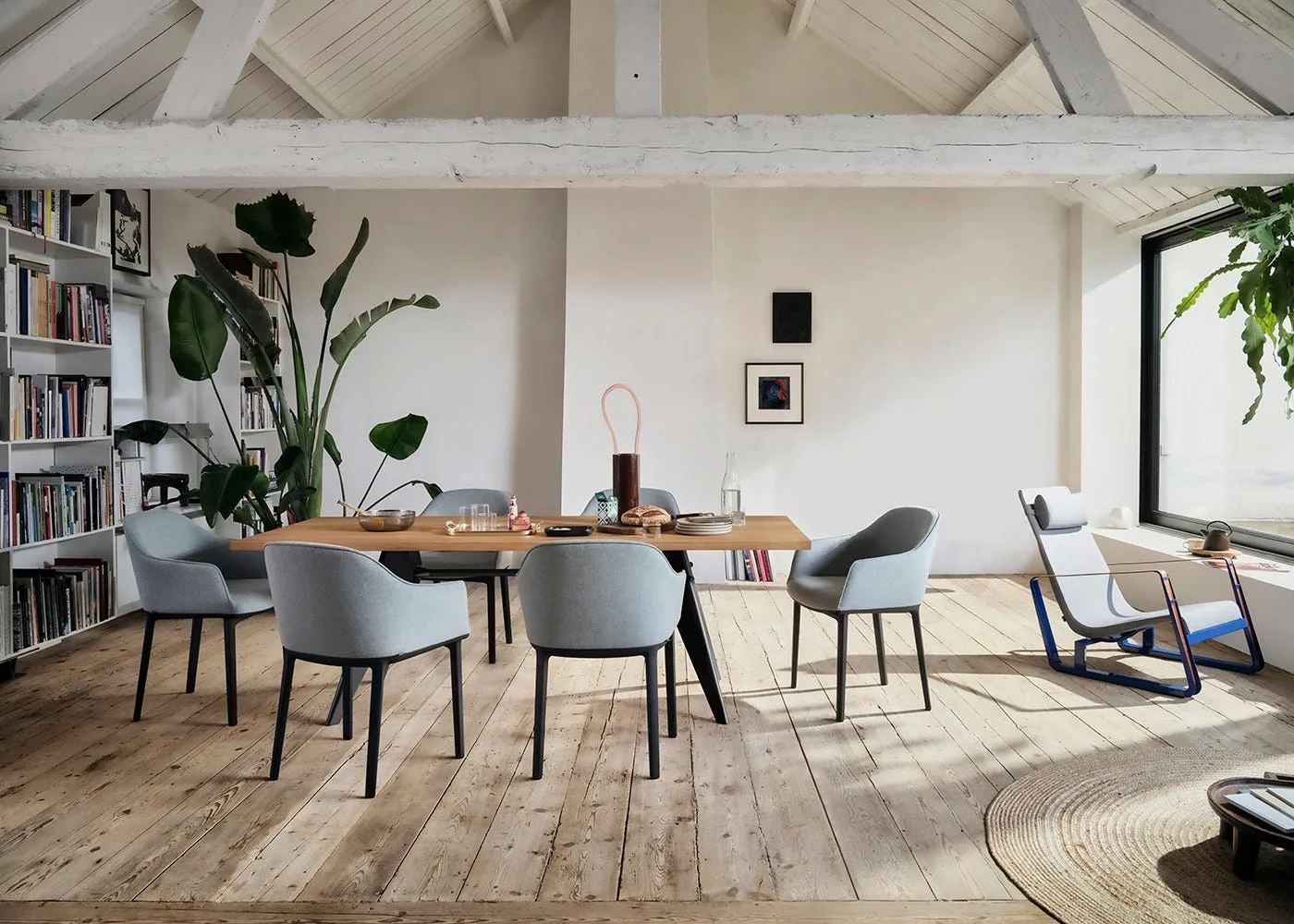 Vitra Softshell Armchair Cognac 4