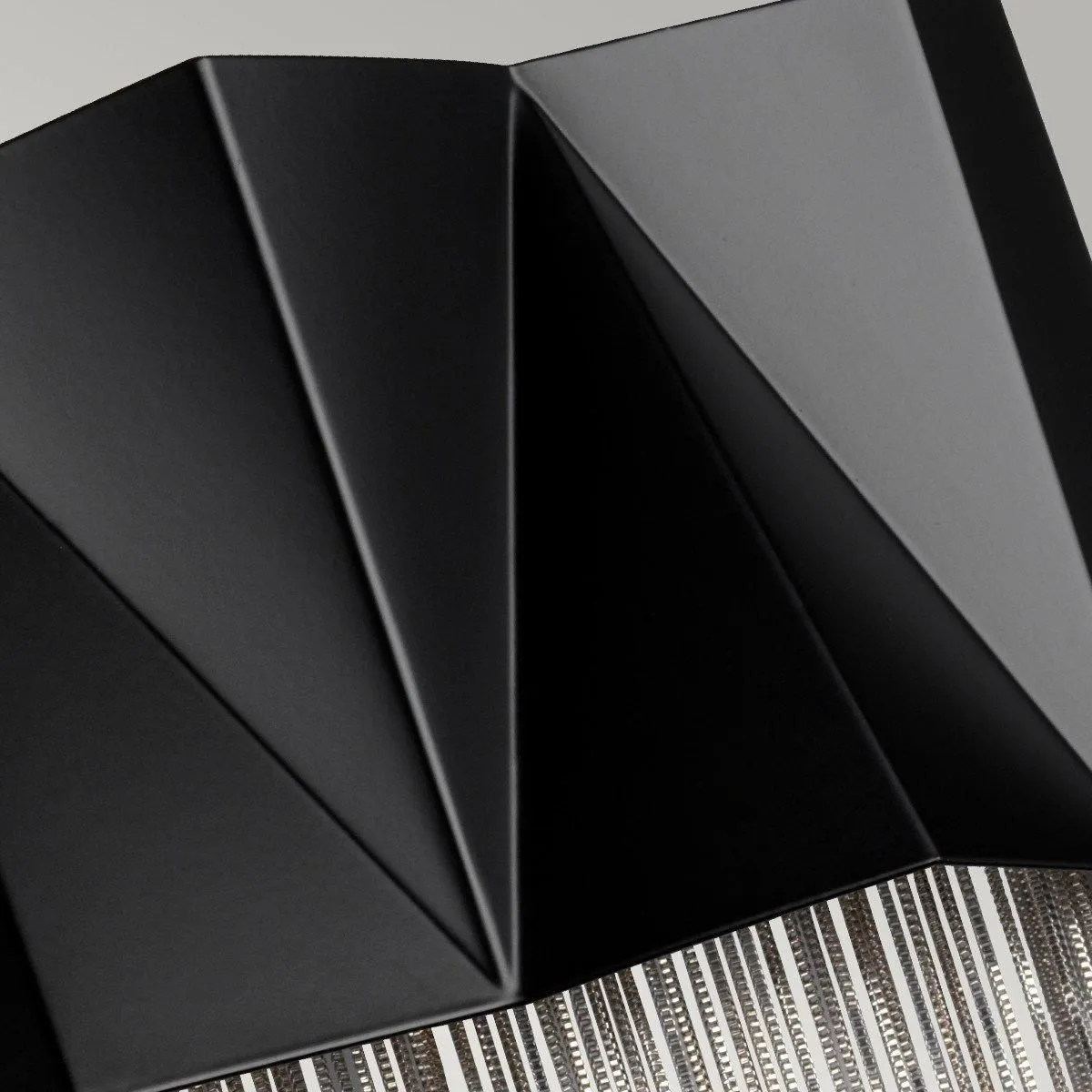 Netlighting Zuma 3 Light Wall Light Satin Black Silver G9 2