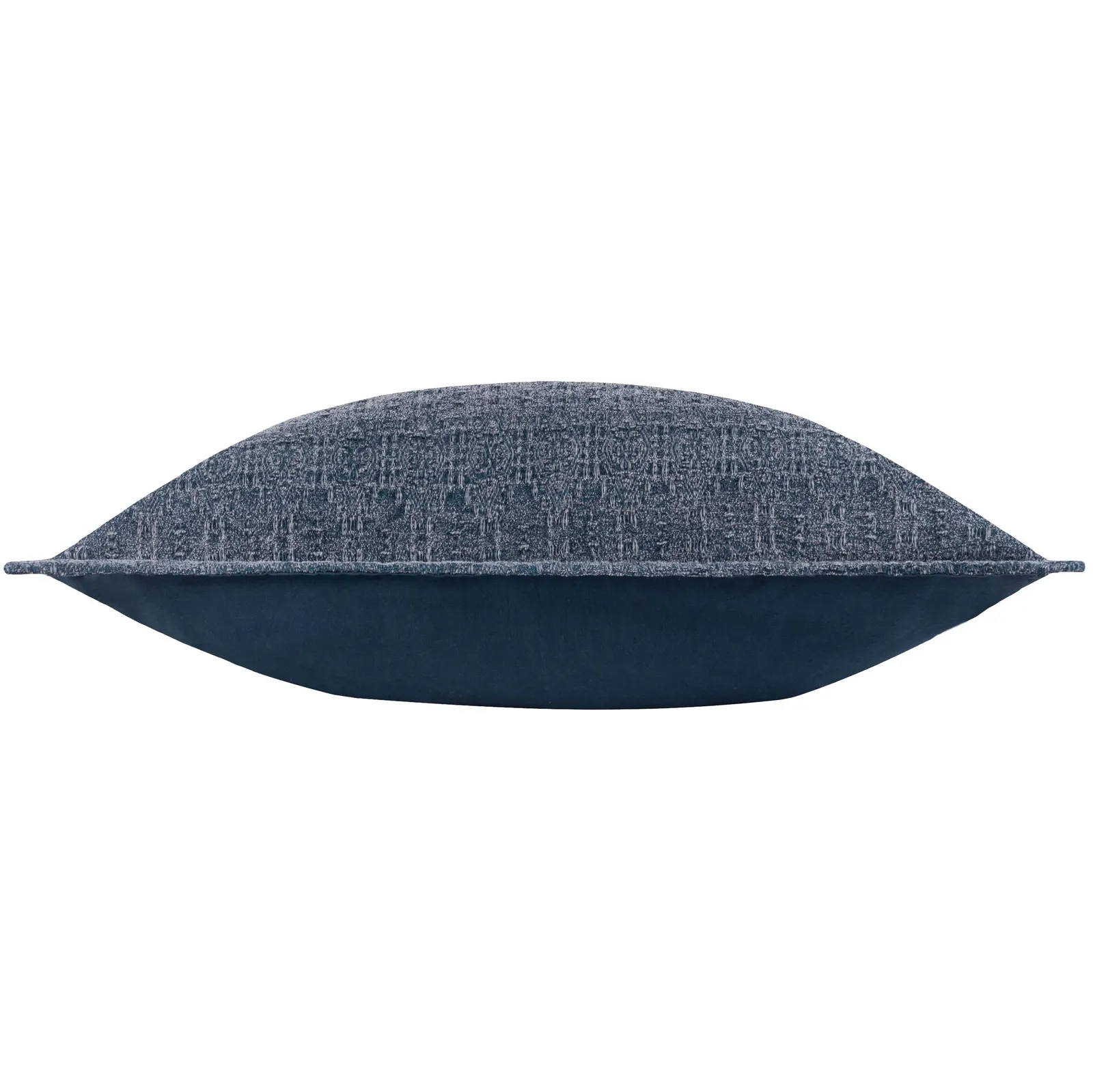 Yard Ramas Textured Jacquard 100% Cotton Cushion in Indigo 4