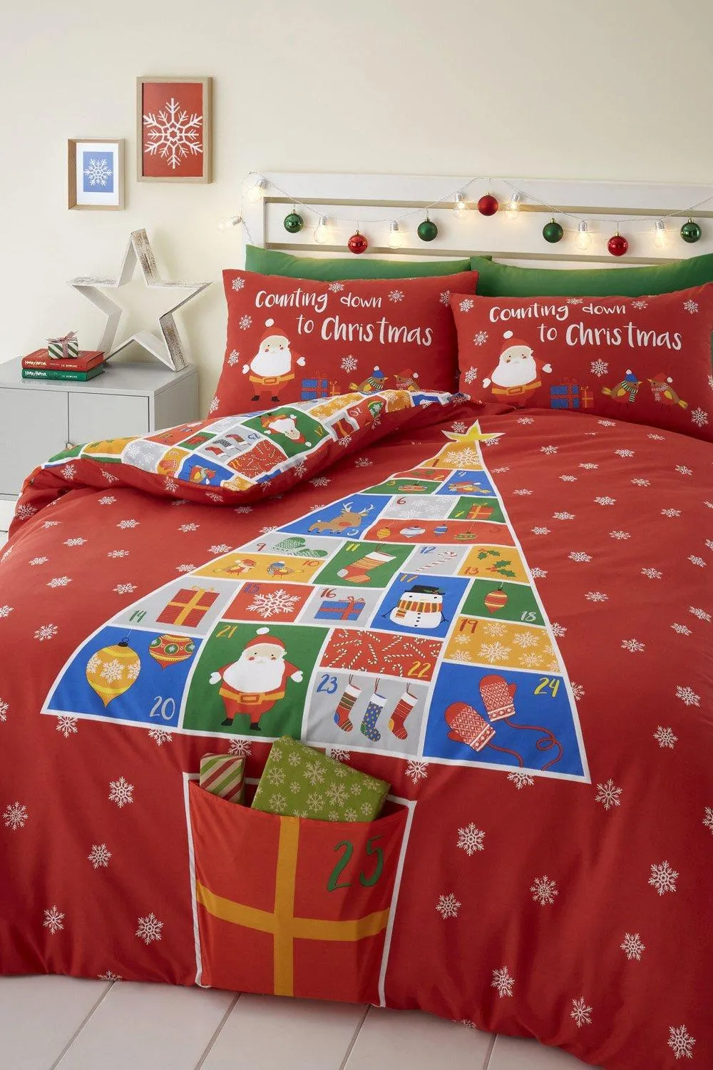 Countdown To Christmas Single Duvet Set