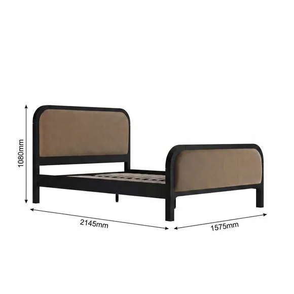Ines Velvet Bed Frame 6