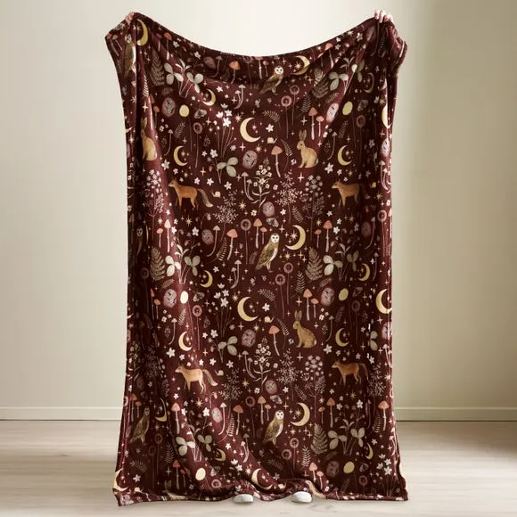 Enchanted Twilight Fleece Throw Blanket 130cm x 170cm 2
