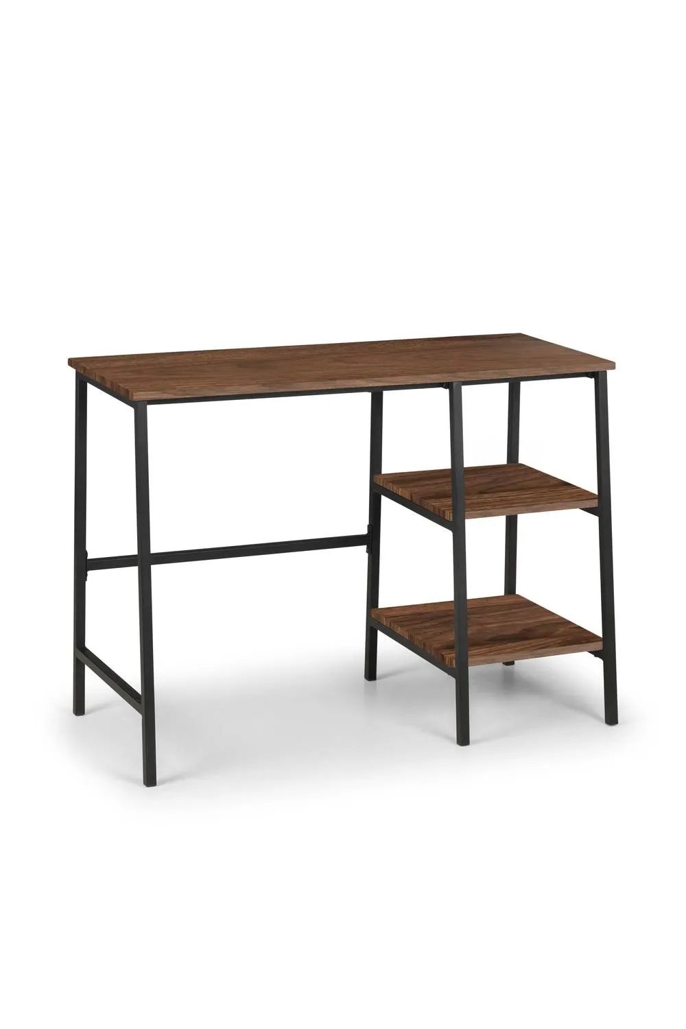 Julian Bowen Tribeca Desk with Shelves in Walnut 3