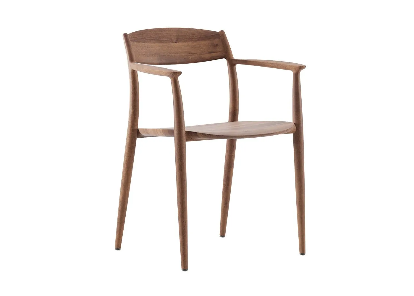 Artisan Nila Dining Chair Walnut Natural Oil 1
