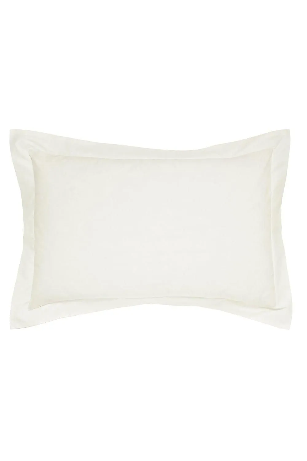 Helena Springfield 'Plain Dye' Polycotton Oxford Pillowcase in Ivory 1