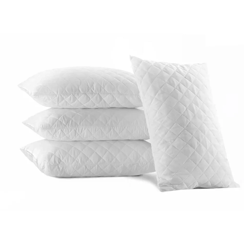 Nordara Luxury Pillows Soft Jumbo (2 pack) | Adjustable Zippered Firmness in White