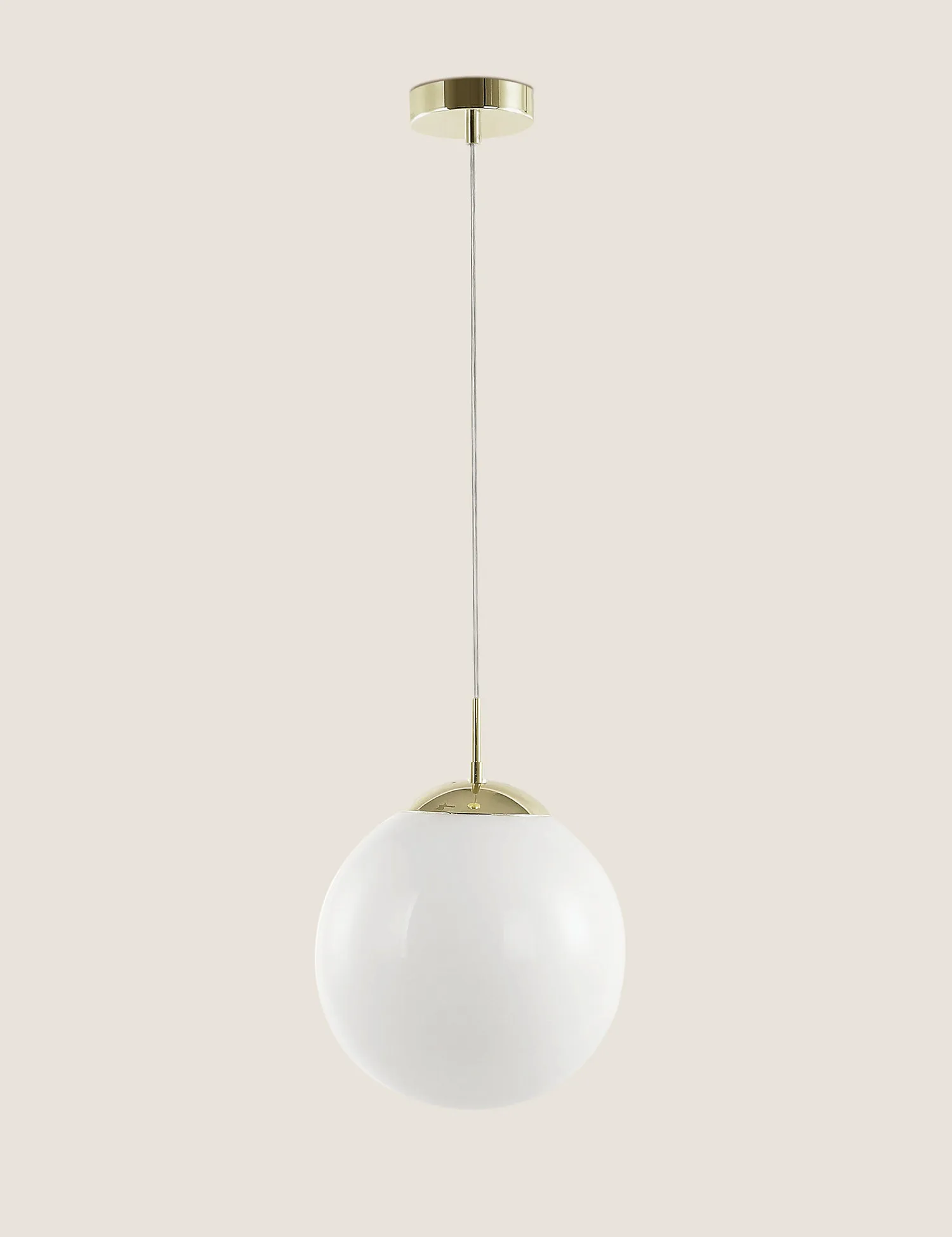 M&S Opal Single Drop Pendant Ceiling Light