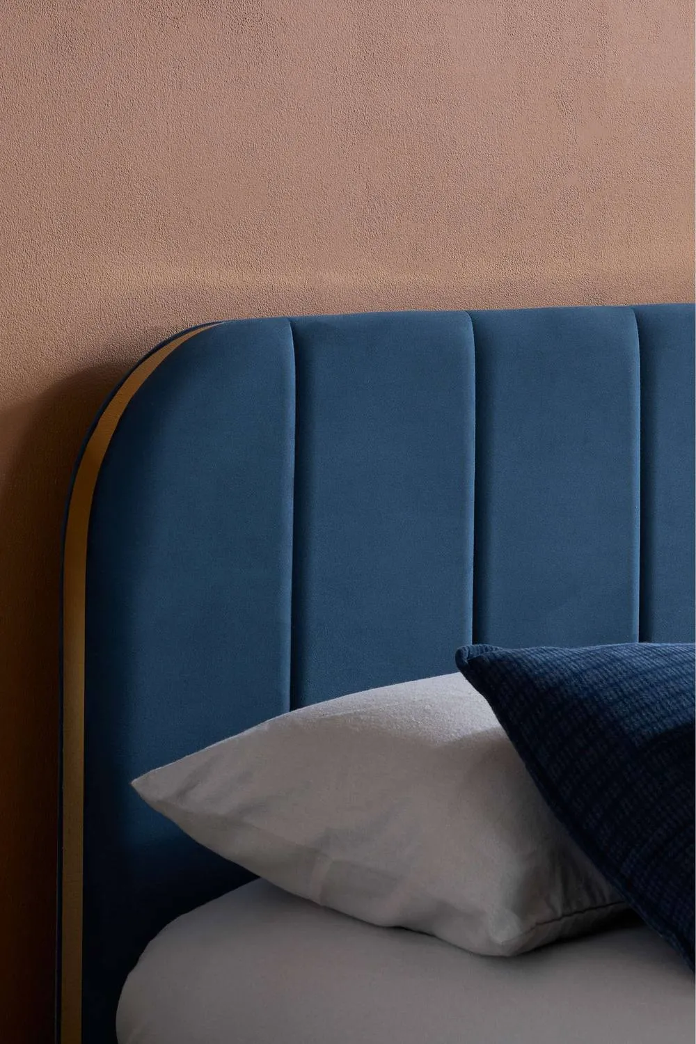Birlea Rowan Double Fabric Bed Blue 4