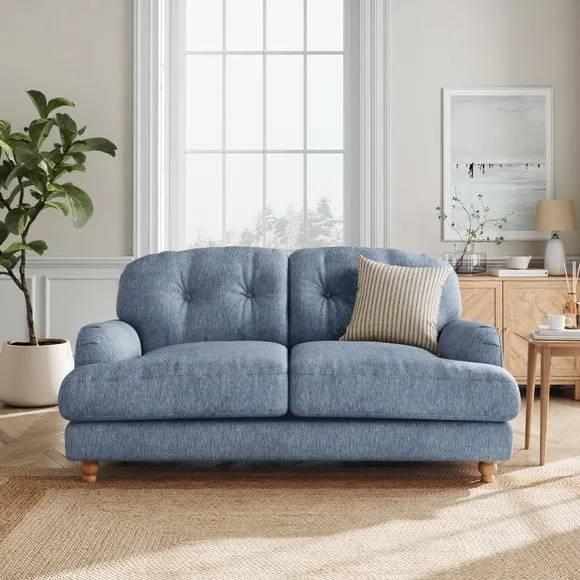 Martha Faux Linen 2 Seater Sofa 1