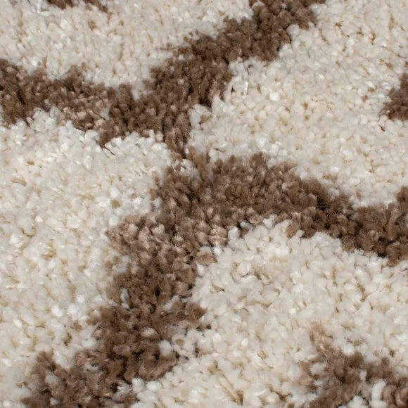 Slumber Geometric Shaggy Rug 2